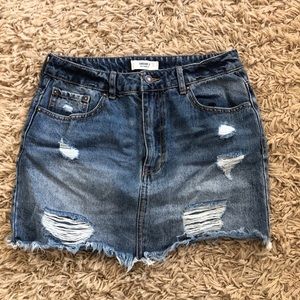 Forever 21 Jean Skirt